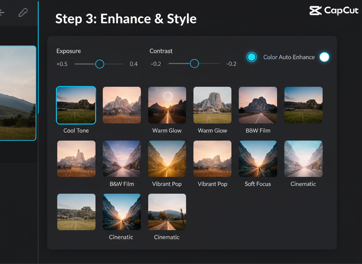 Step 3: Enhance and style with smart sliders and templates