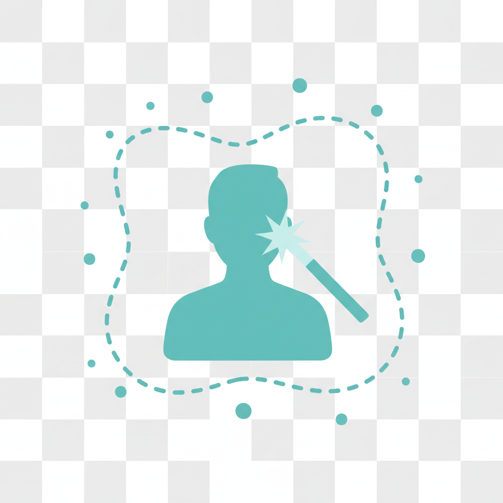 Icon: Background removal & editing