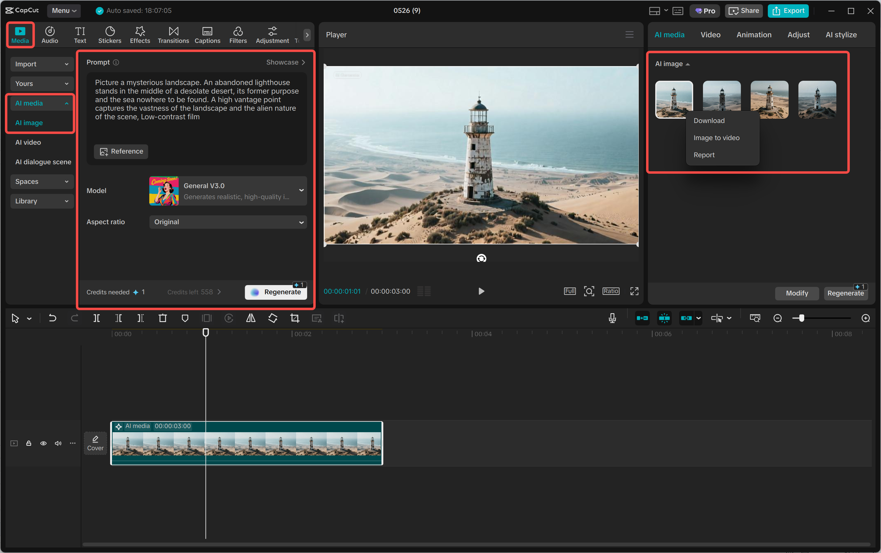 Desktop editor usage path screenshot
